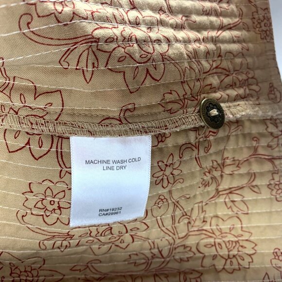 Alfred Dunner Floral Quilted Jacket Buttons Cotton Blend Womens SZ 12 Outerwear - Picture 5 of 11